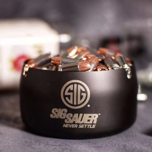 Asbak Storage Kotak Tactical Basket Ashtray Stainless Laser Engrave