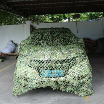 Kain Jaring Camouflage 4X2M Sarung Mobil Nets Camping Forest Outdoor Tent