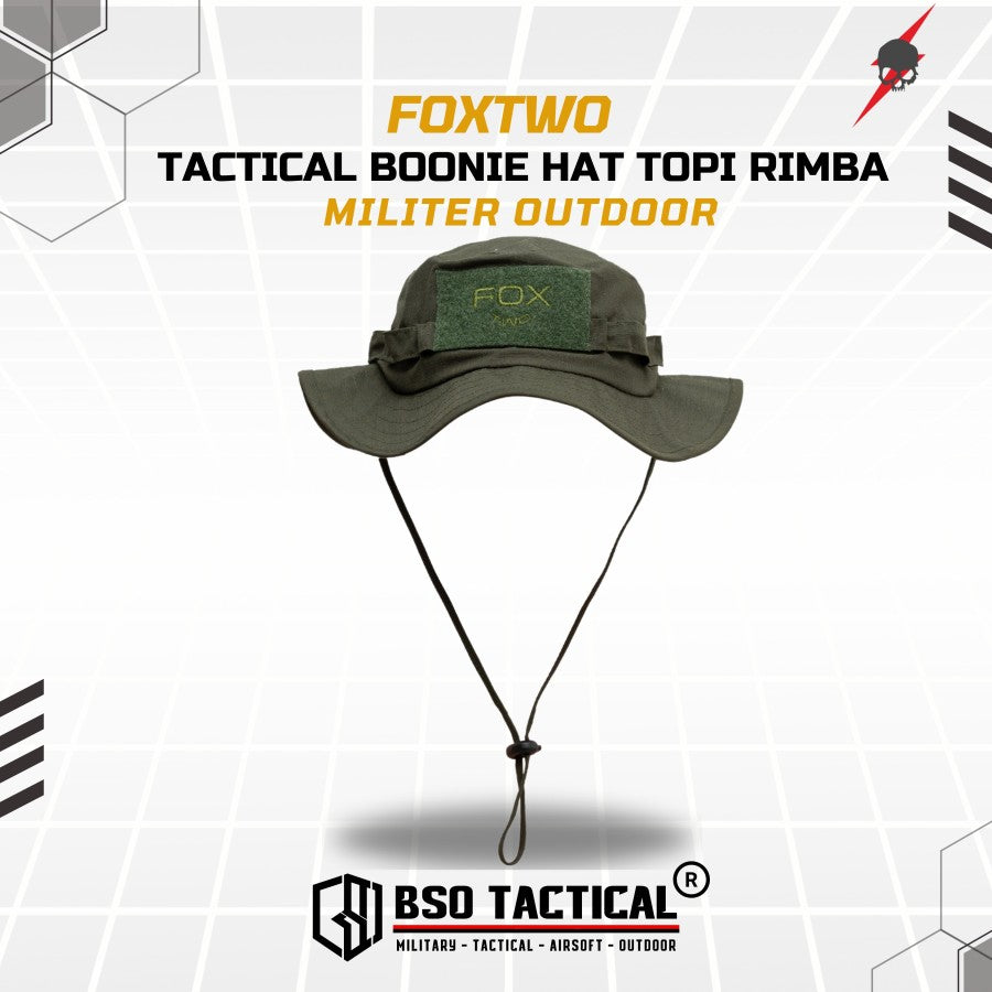 FOX TWO Boonie Hat Topi Rimba Outdoor - ORI Foxtwo