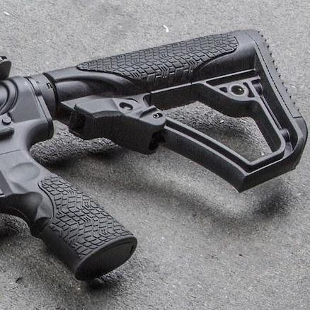 Popor Tactical DD Style Collapsible Buttstock Adjustable for Airsoft AEG GBBR