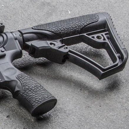 Popor Tactical DD Style Collapsible Buttstock Adjustable for Airsoft AEG GBBR