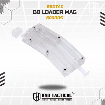 Speed BB Loader Airsoft 6mm 500rd BB M4 Mag Style Polymer