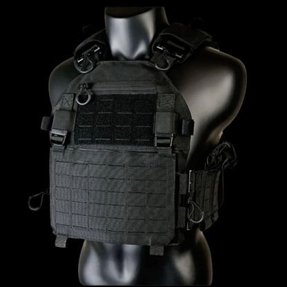 Rompi Olahraga LAVC Tactical Jungle Adventure Kit Vest Modular Molle Laser Cut Training Vest Gym Fitness Hyrox Outdoor