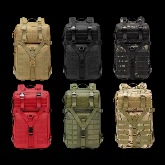 Tas Ransel Tactical 3P Plus Model Outdoor Hiking Backpack EDC Bag Multifungsi Gym Hyrox Fitness Travelling - TR925