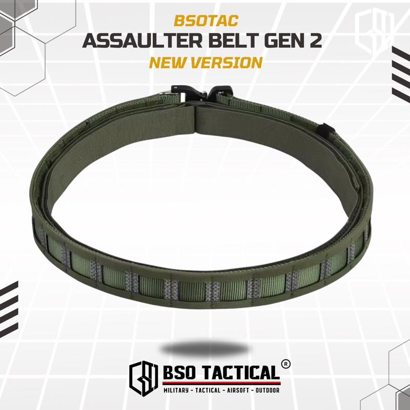 Ikat Pinggang WS Assaulter Tactical Belt Gen 2 Molle Warbelt Outdoor Quick Release Buckle 3 in 1