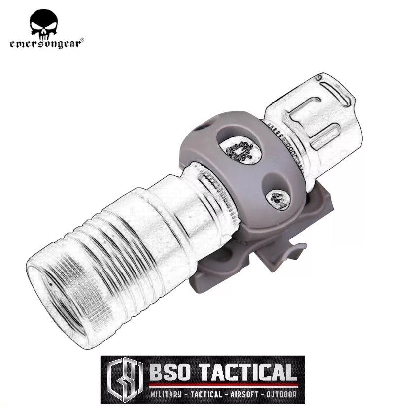 Mounting Senter Mount Rail Flashlight for ARC Rail  Helmet Accesories Fast Helm ABS Outdoor