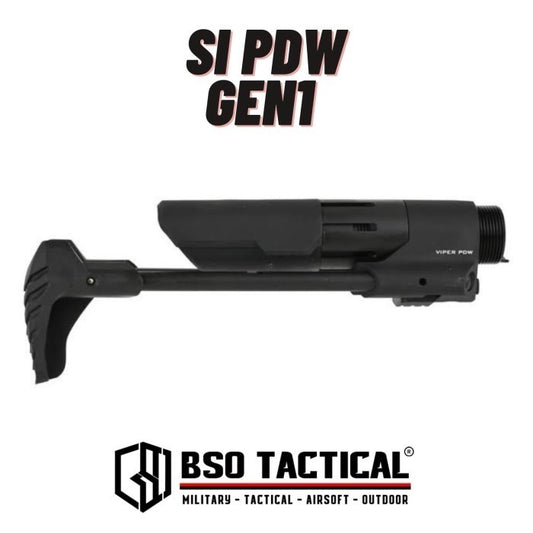 Popor Tactical SI Viper PDW Gen1 Airsoft Buttstock AEG GBBR Marking