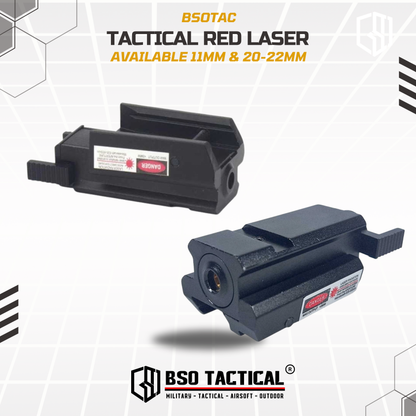 Tactical Low Profile Mini Red Laser Sight for GBB Picatinny Rail Metal