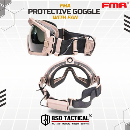 Goggle Tactical FMA Updated Version with Fan Eye Protection