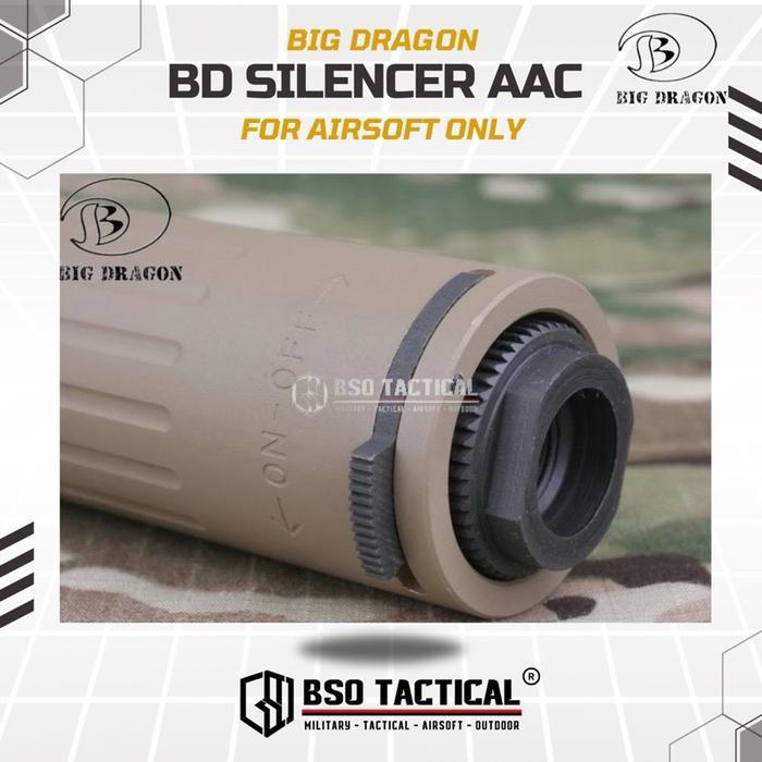BD Tactical Silencer AAC Armament Marking M 4 2000 Deluxe Full Metal