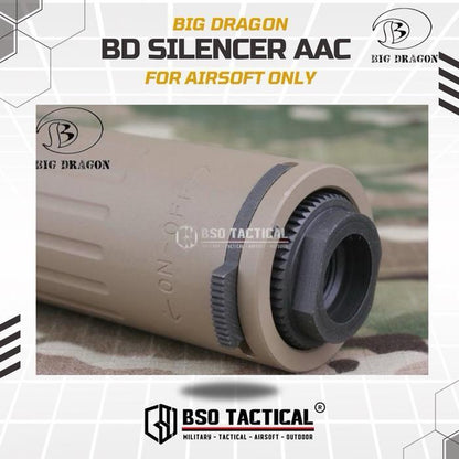 BD Tactical Silencer AAC Armament Marking M 4 2000 Deluxe Full Metal