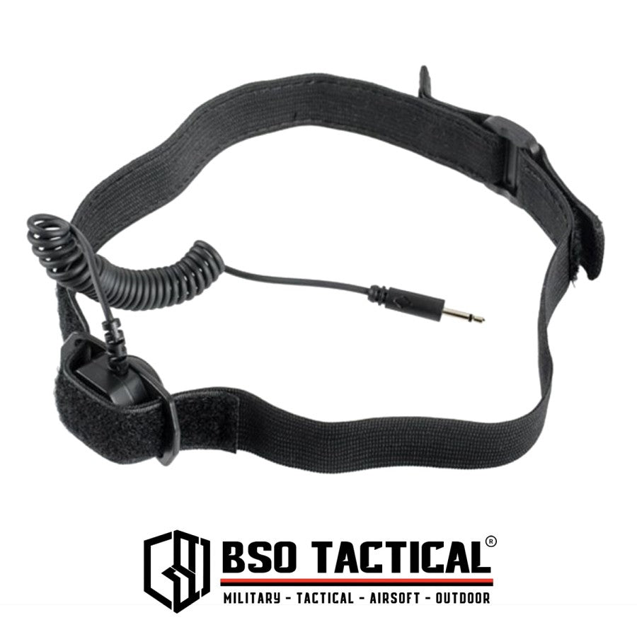 Earmor S20 Throat Microphone Tactival Headphone Strap Earmuff for M32