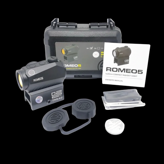 Red Dot Scope Romeo 5 Tread 2MOA Riser Low Mount CNC Picatinny