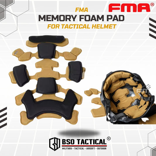 FMA Busa Dalam Helm Tactical MT Helmet Protected Pads Foam Helm Set - TB1275