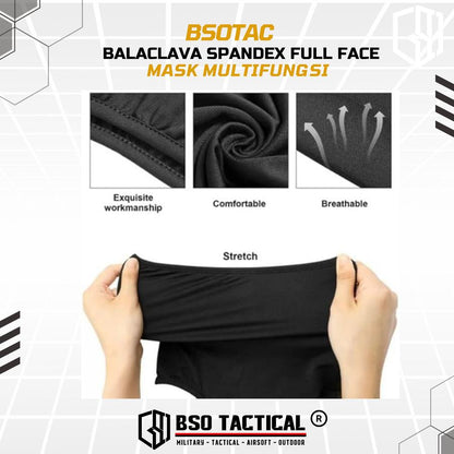 Balaclava Spandex Full Face Mask Multifungsi Masker Outdoor Import