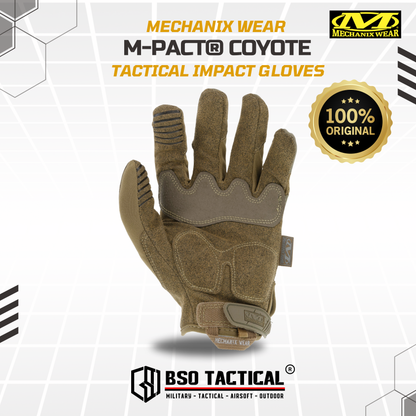 Mechanix Wear MPACT Tactical Impact Resistant Glove M-Pact Coyote Touchscreen - ORIGINAL