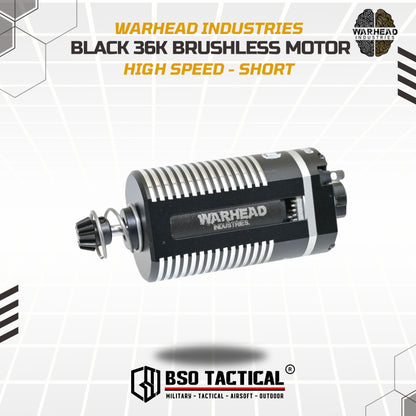 Warhead Dinamo Brushless CNC motor BLACK High Speed 36k RPM