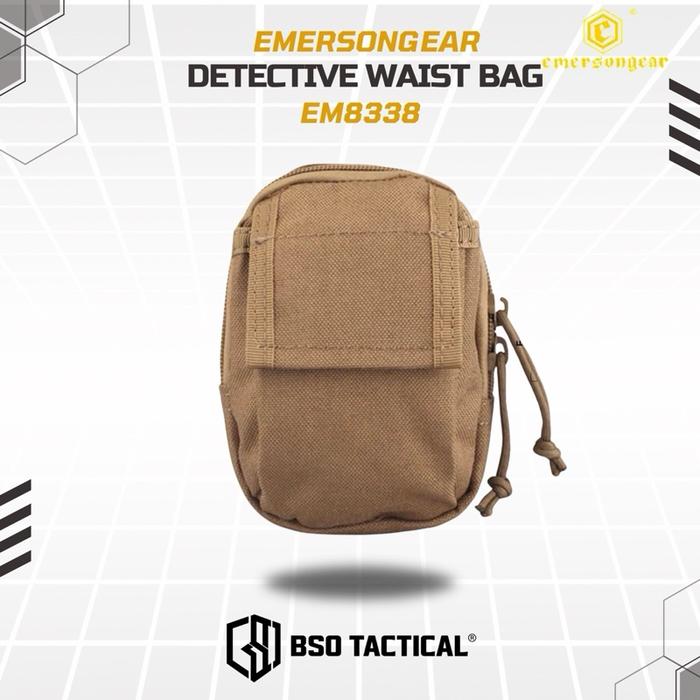 Emerson Gear Tactical Detective Waist Bag Multifunction Pouch EDC Molle Original EM8338