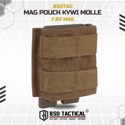 WS Tactical Molle Single Mag Pouch 7.62 Kywi Insert Fastmag