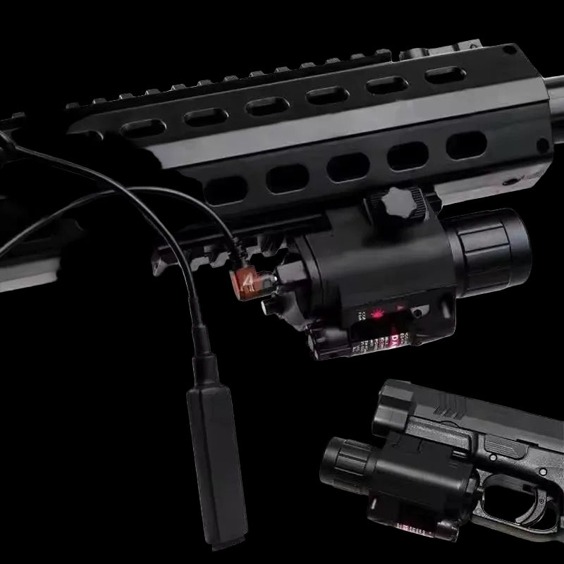 Senter Laser Tactical M6 Flashlight Polymer Include Switch