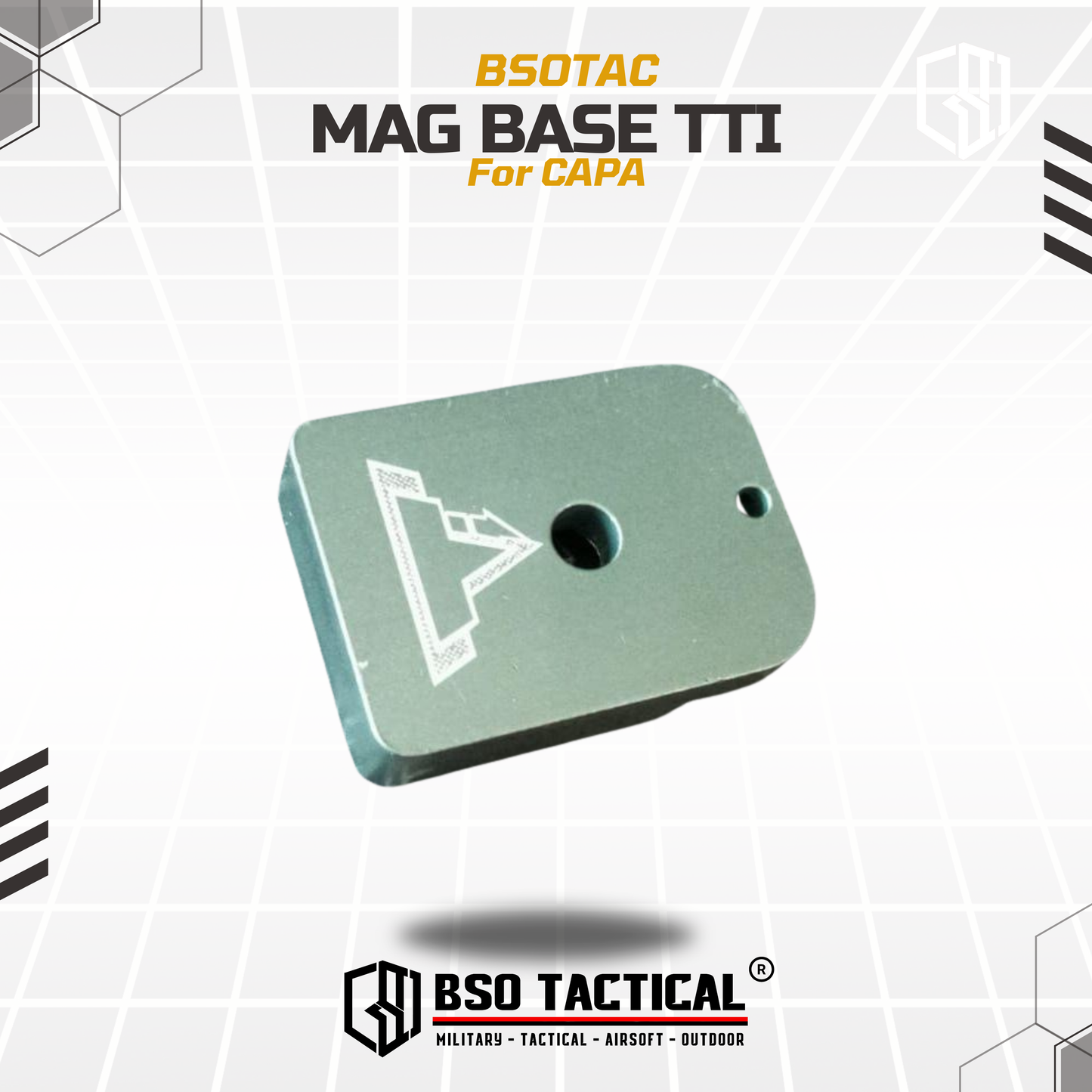 Mag Base Plate TTI Combat Master for Capa Gas Version CNC