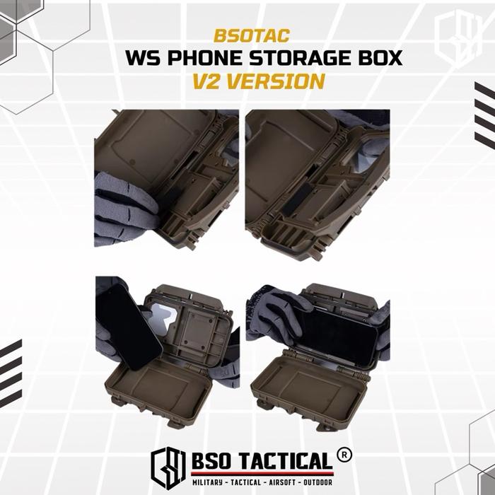 Tactical Phone Case Universal V2 Navigator Board Molle for Vest Plate Carrier