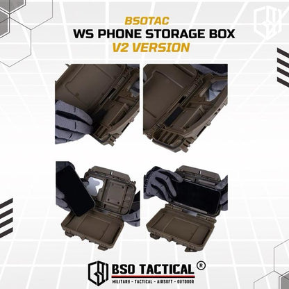 Tactical Phone Case Universal V2 Navigator Board Molle for Vest Plate Carrier