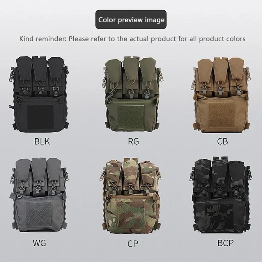 Tas Ransel Belakang FCPC Style V5 Back Back Panel Adaptation Banger Pouch Backpack ZIP