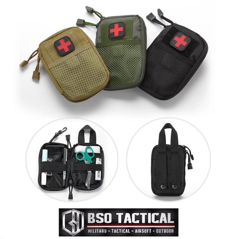 Tas Pinggang Tactical Mini Pocket Waist Bag Medic Pouch Multifngsi