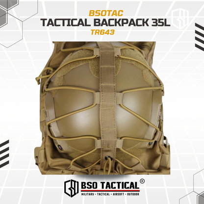 Tas Ransel Multifungsi Molle 35L Outdoor Backpack Bag - TR643