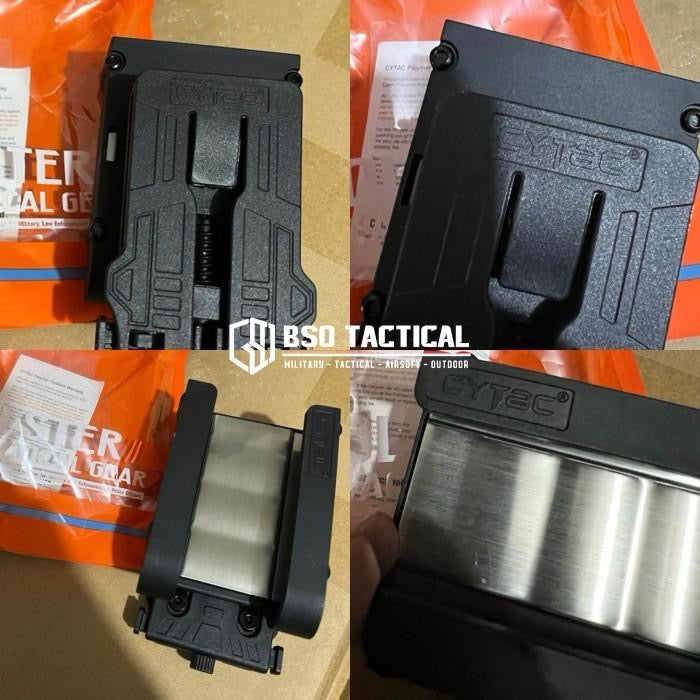 Cytac Tactical 12GA Shotshell Holder 4 Round Belt Loop Mag Pouch