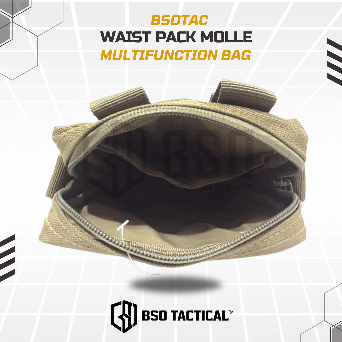 Tas Selempang Mini Organizer Pouch Molle Tactical Bag Multifungsi - TS228