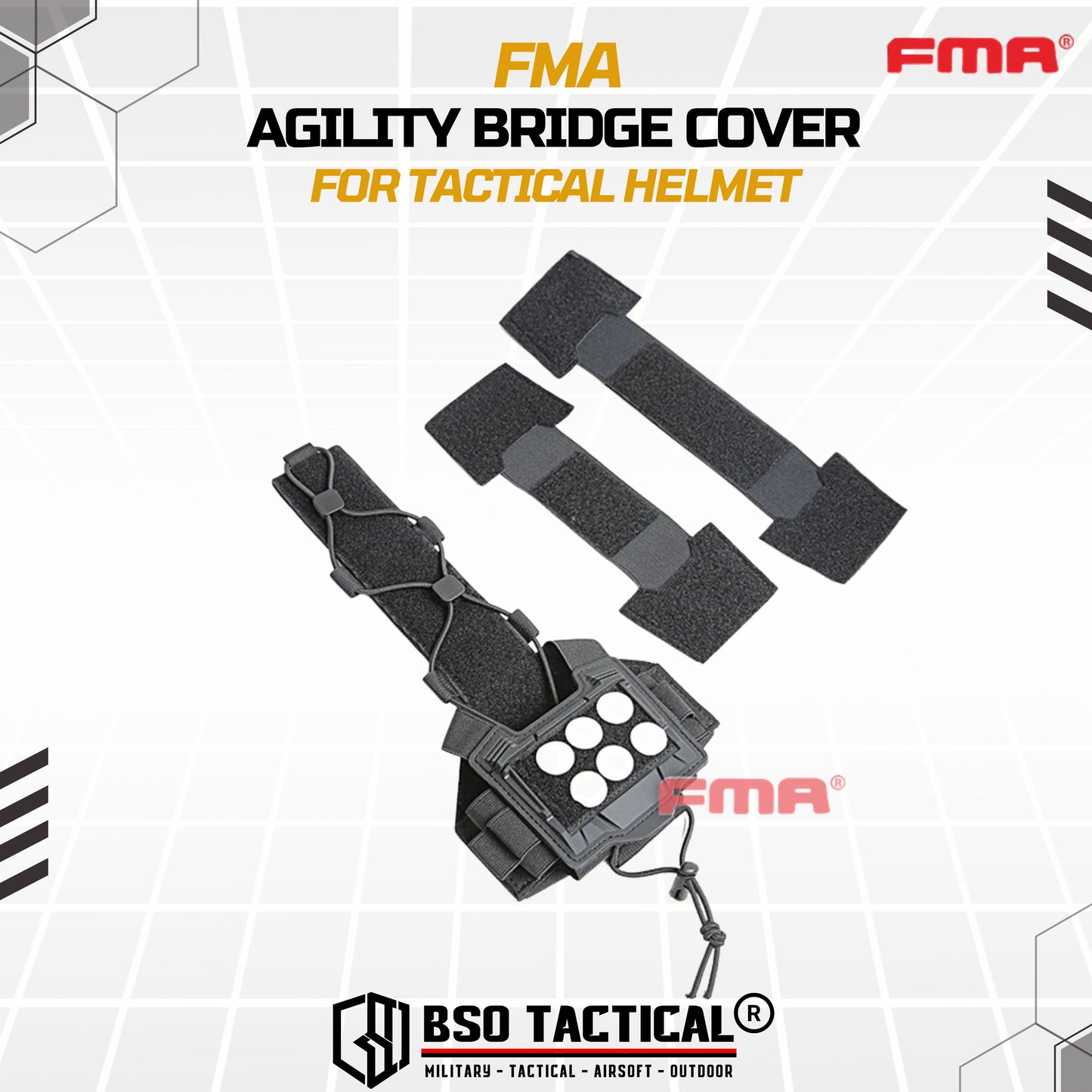 Cover Helm FMA Universal Agility Bridge for Tactical Helmet