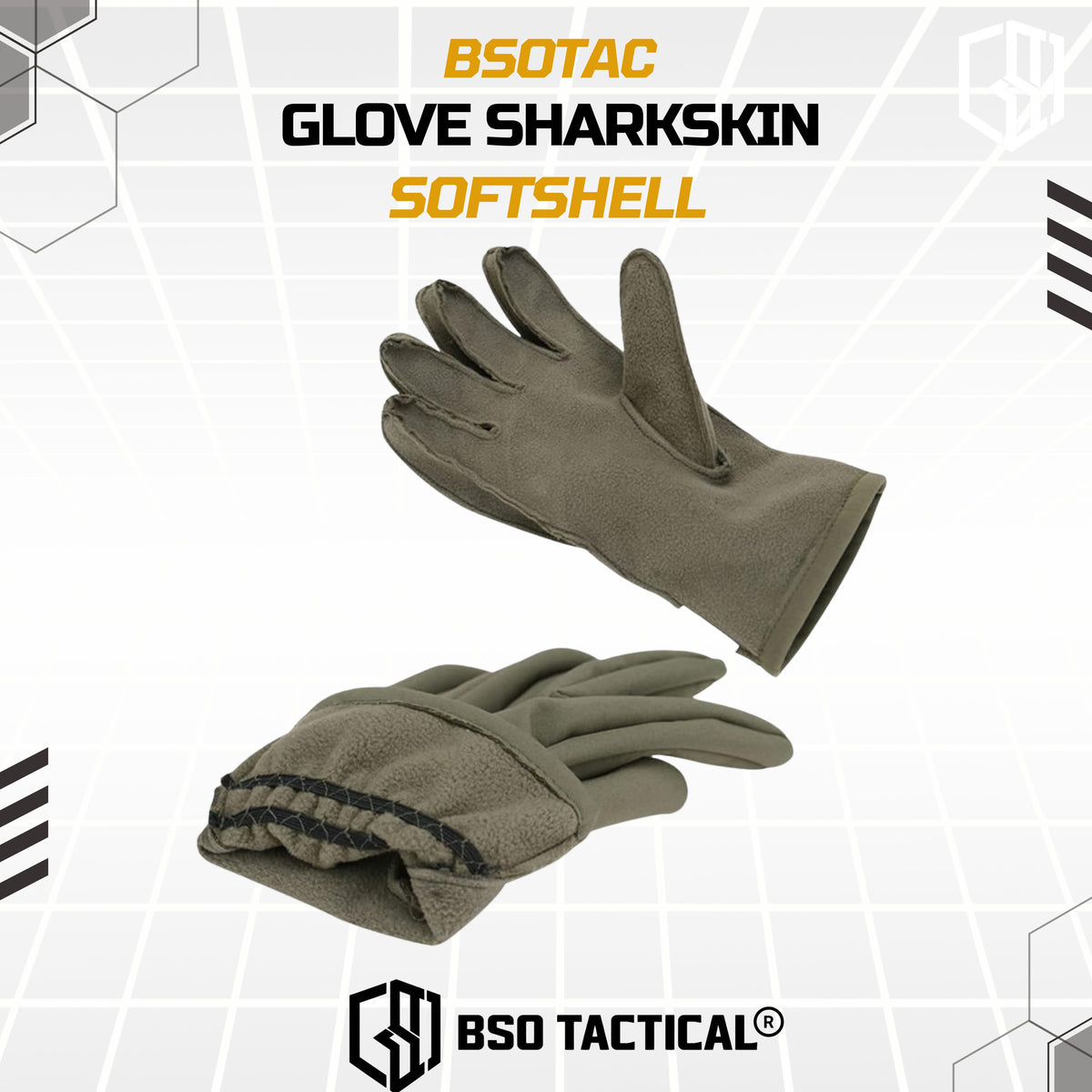Sarung Tangan Thermal Outdoor Glove Sharkskin Softshell Sport Camo Full Finger Waterproof Windproof Fleece Bahan Nylon Polyester Polar Hangat