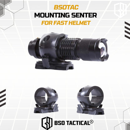 Mounting Senter Mount Rail Flashlight for ARC Rail  Helmet Accesories Fast Helm ABS Outdoor