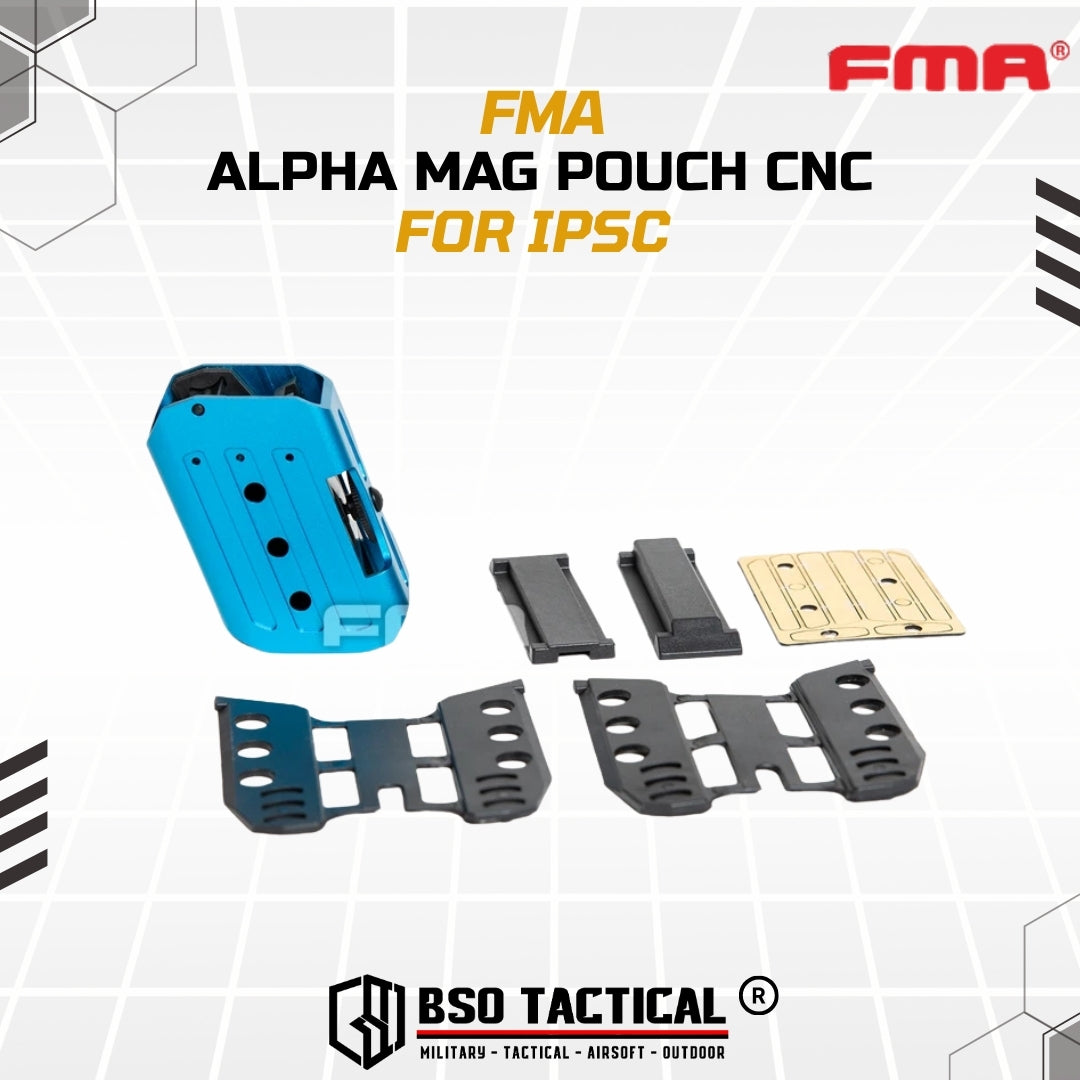 FMA Tactical Alpha Mag Pouch CNC for IPSC Competition Sports
