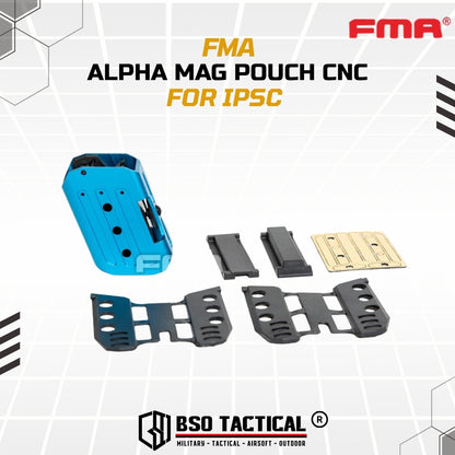 FMA Tactical Alpha Mag Pouch CNC for IPSC Competition Sports