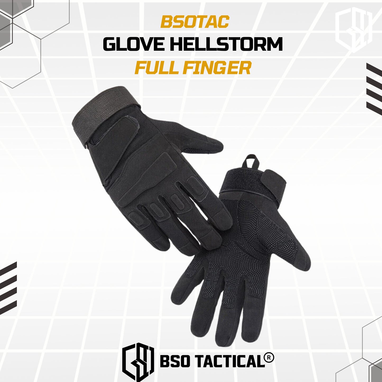 Sarung Tangan Tactical Tactical Hellstorm Outdoor Glove Full Finger