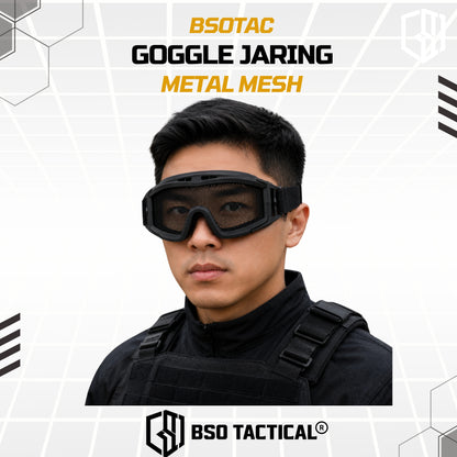 Goggle Tactical Outdoor Metal Mesh Jaring Outdoor Gear