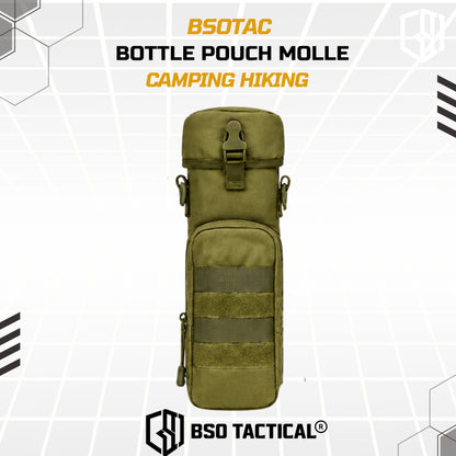 Tas Selempang Outdoor dengan Bottle Pouch Molle for Hiking Camping Outdoor Bag