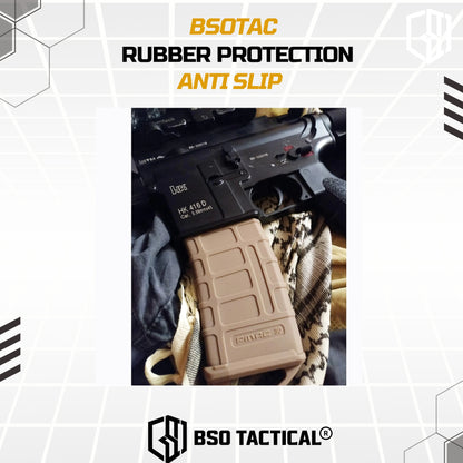 Rubber Magazine PMG Style Anti Slip Cover Mag Protection