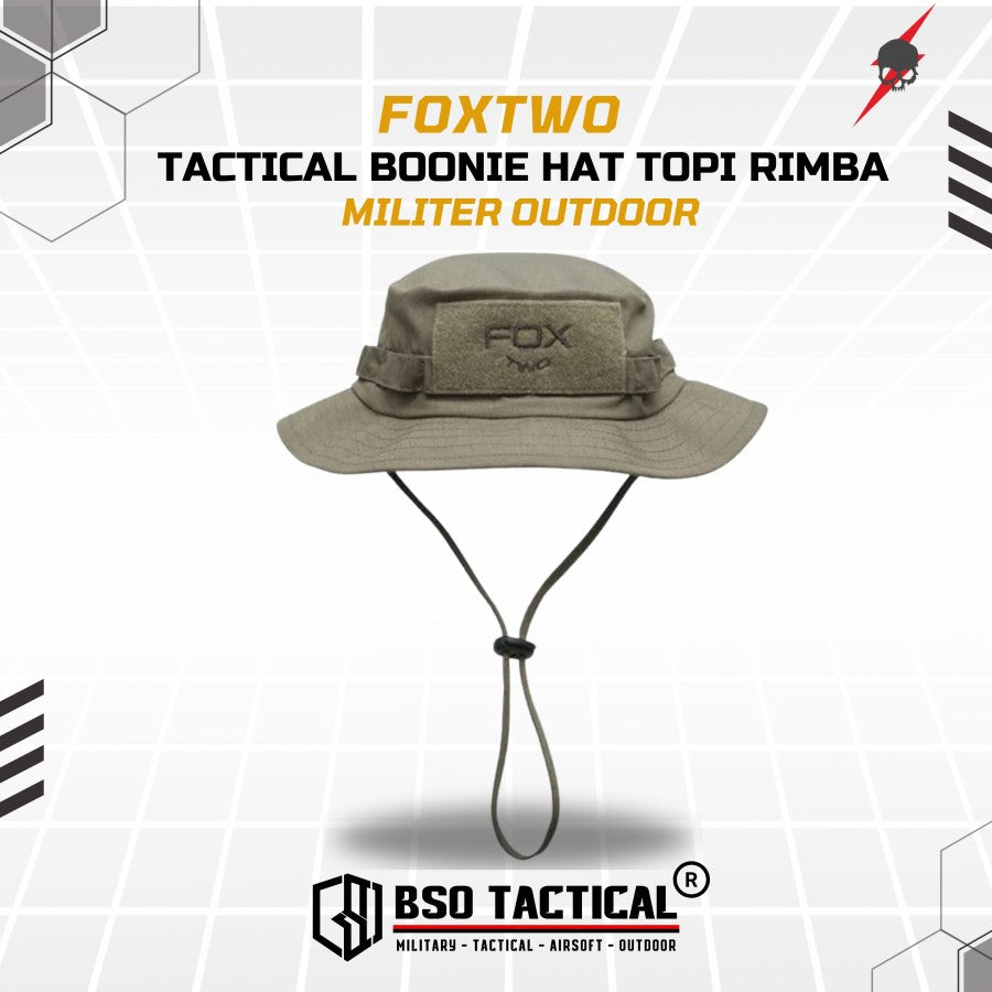 FOX TWO Boonie Hat Topi Rimba Outdoor - ORI Foxtwo