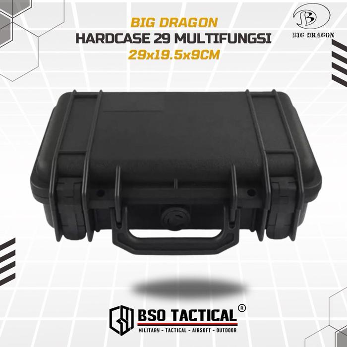 BD Koper 29 Tactical Safety Box Case Multifungsi - 29x19.5x9CM
