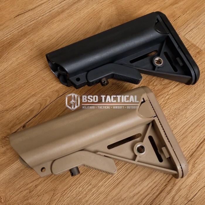 Popor Tactical LMT MK18 MOD Buttstock M4 AR15 Stock Airsoft