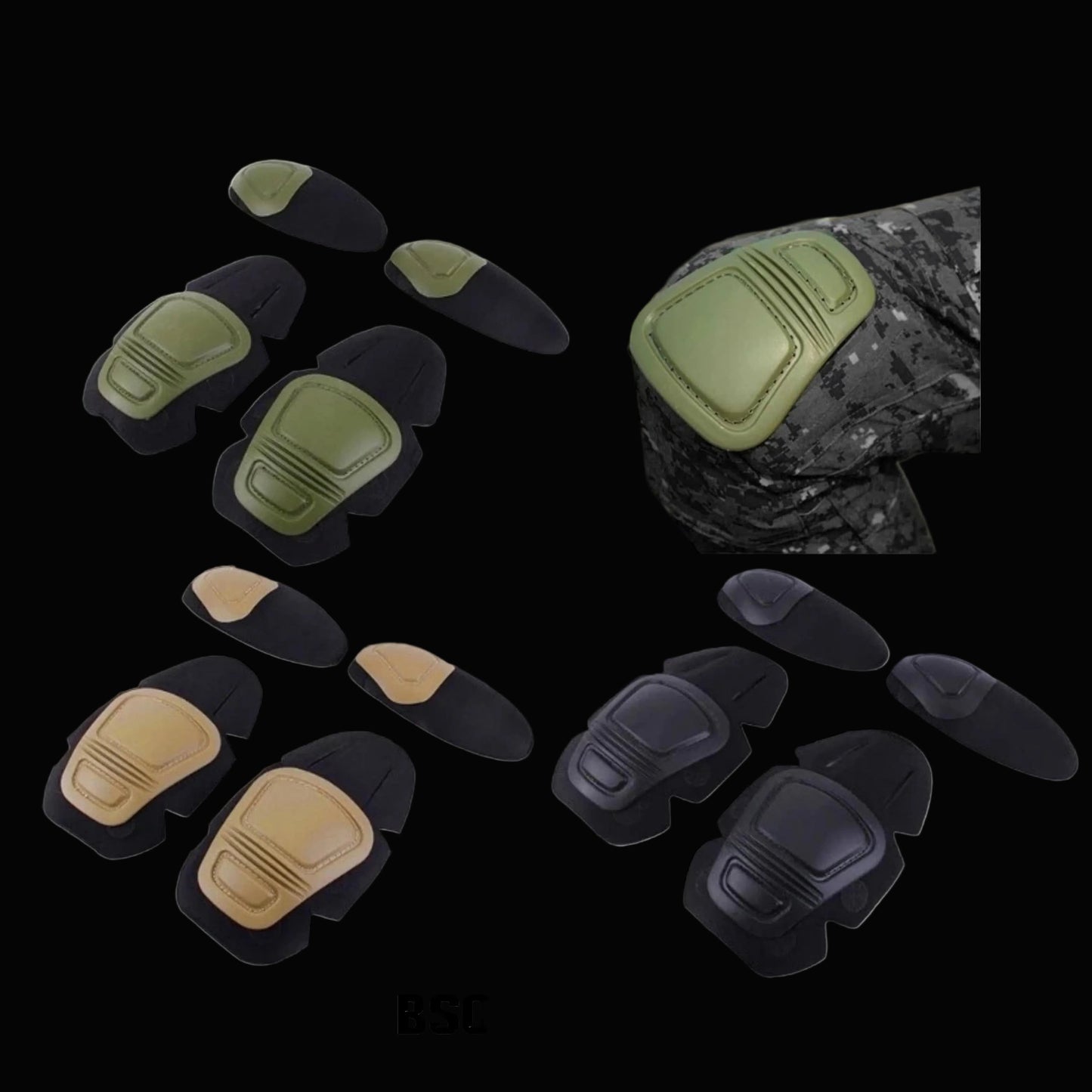 Tactical Kneepad Elbow Set G3 Replacement for Tactical Pants