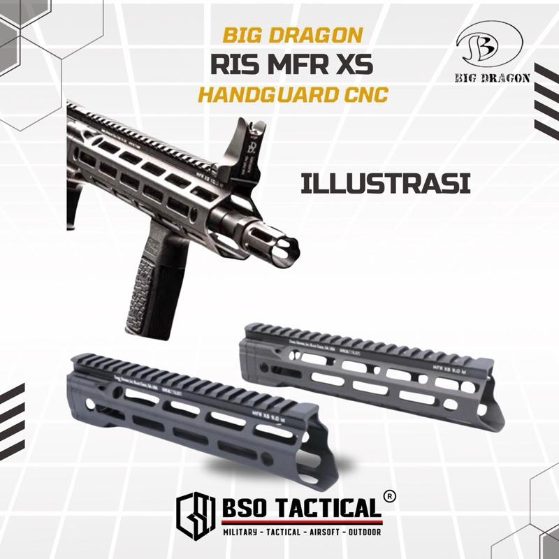 Tactical RIS DD Style MFR XS Handguard MLOK Full CNC Marking AEG GBBR