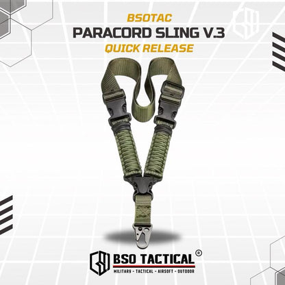 Sling Paracord V.3 Tali Sandang Tactical Heavy Duty Lanyard Quick Release