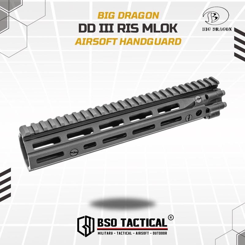 Big Dragon DD Style RIS III Handguard CNC Alumunium for Toys