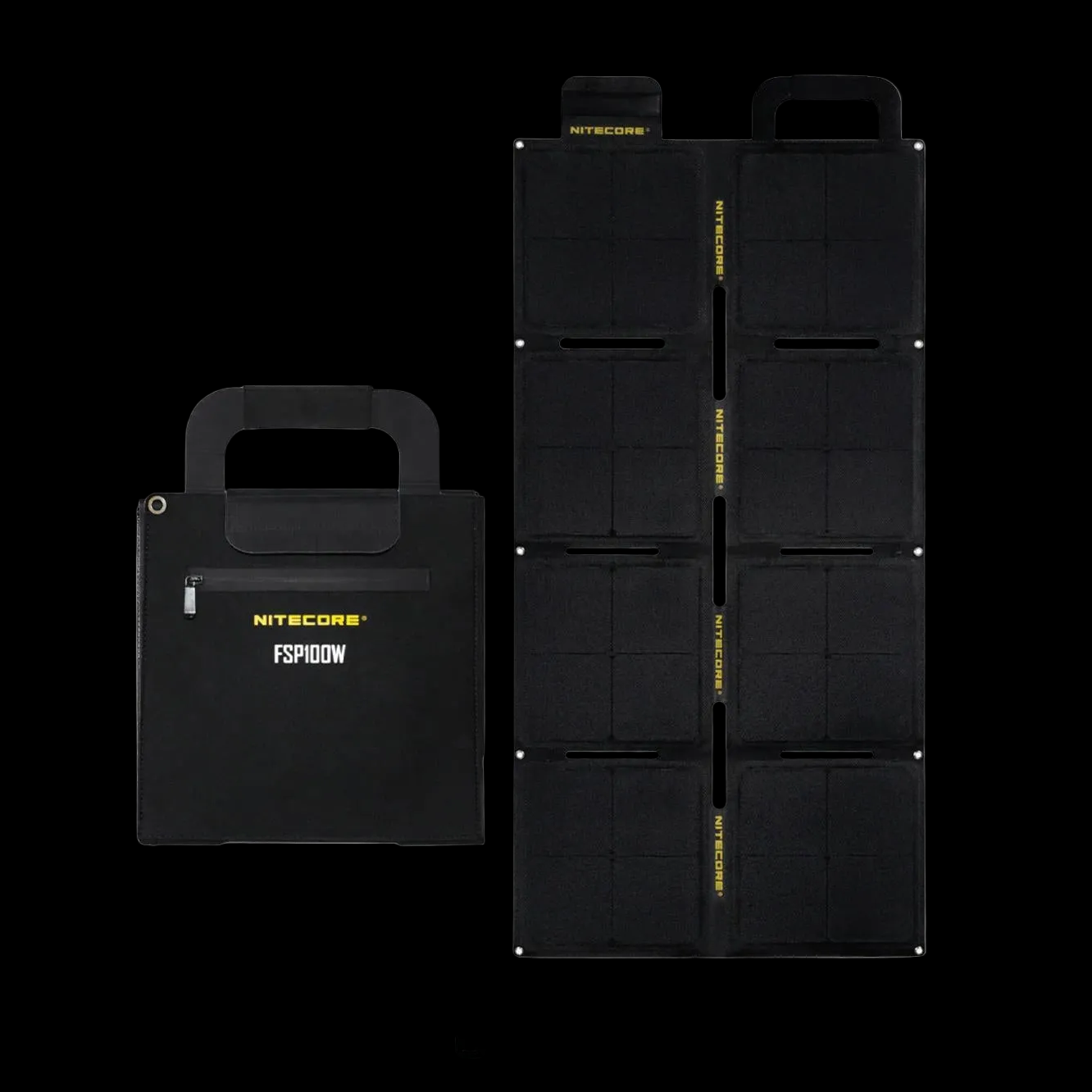 NITECORE FSP100 Solar Panel Portable Foldable High Efficiency 100W IPX5