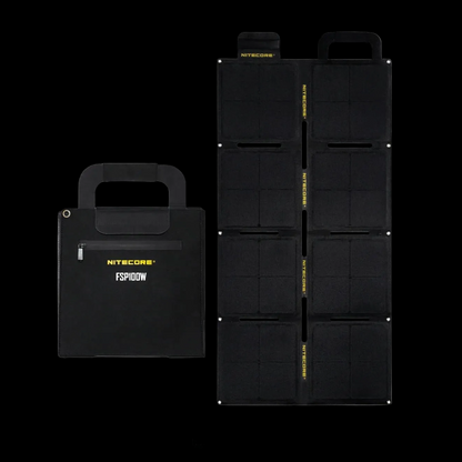NITECORE FSP100 Solar Panel Portable Foldable High Efficiency 100W IPX5